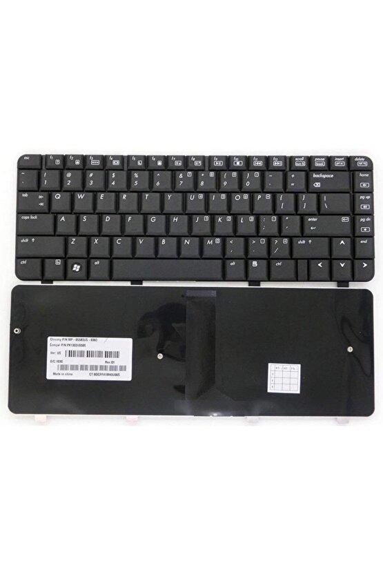 Hp Compaq CQ40, CQ41, CQ45, Pavilion DV4-1000, DV4-1200 Klavyesi (Yabancı Dil)  TR Etiketli