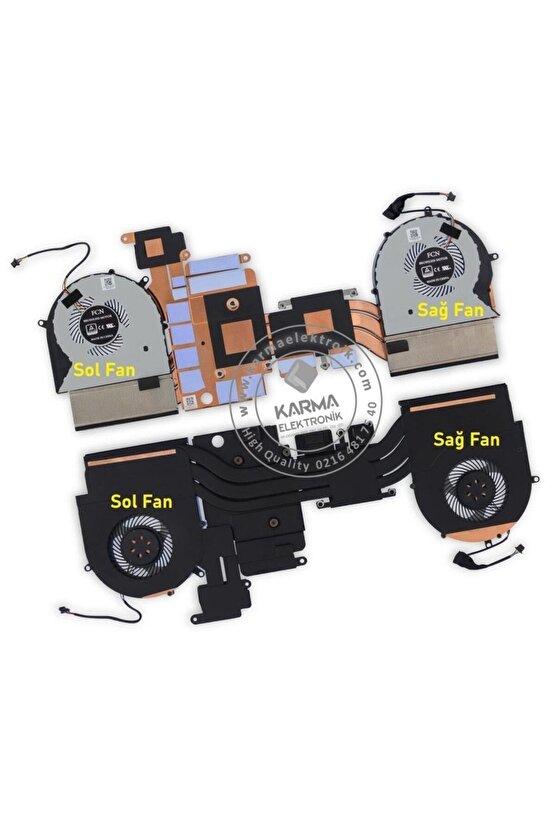 Asus GL503V, GL503VM-GZ028T Fan Sol V2