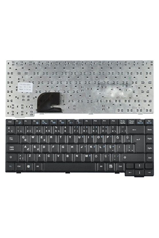 Fujitsu Siemens Amilo A1640, A1645, A1645G, M1405, M1424, M1425 Uyumlu Notebook Klavyesi,TR K021329K