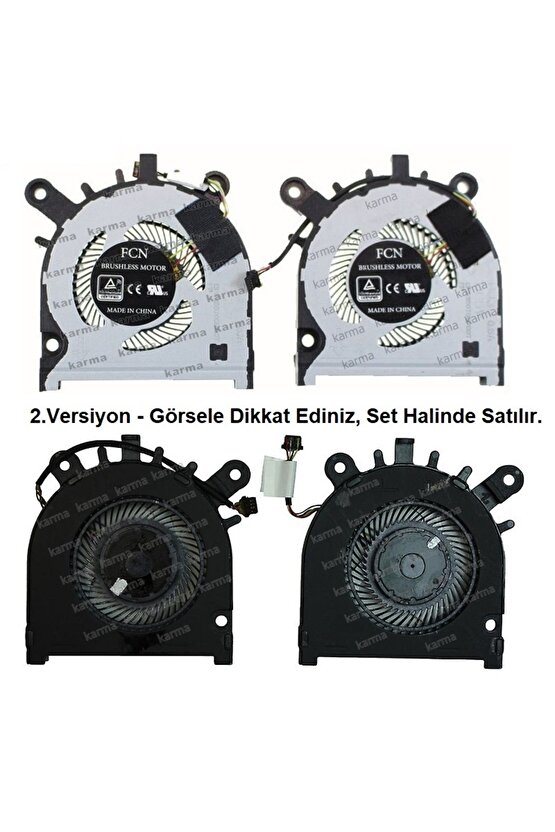 Acer Swift 3 SF314-51, SF314-52 Notebook Fan Ver.2 Sağ Sol (Takım)