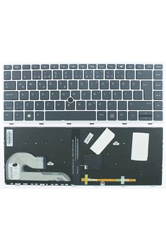 Hp Elitebook L09813-141 Uyumlu Notebook Klavyesi - Siyah - Tr