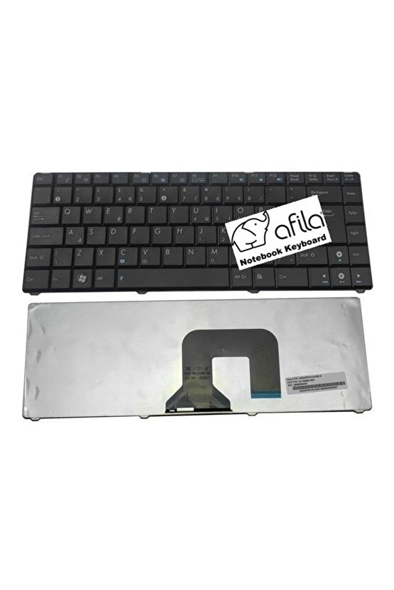 Asus N20 N20a N20h Notebook Klavyesi Siyah Tr