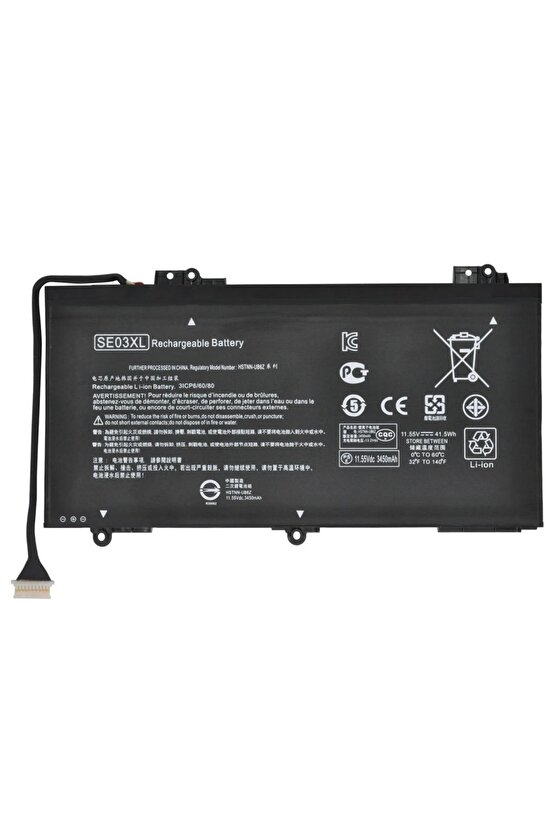 Hp Pavilion 14-al 14-al000 14-al100 Uyumlu Se03xl Bataryası Pili Rhl-113