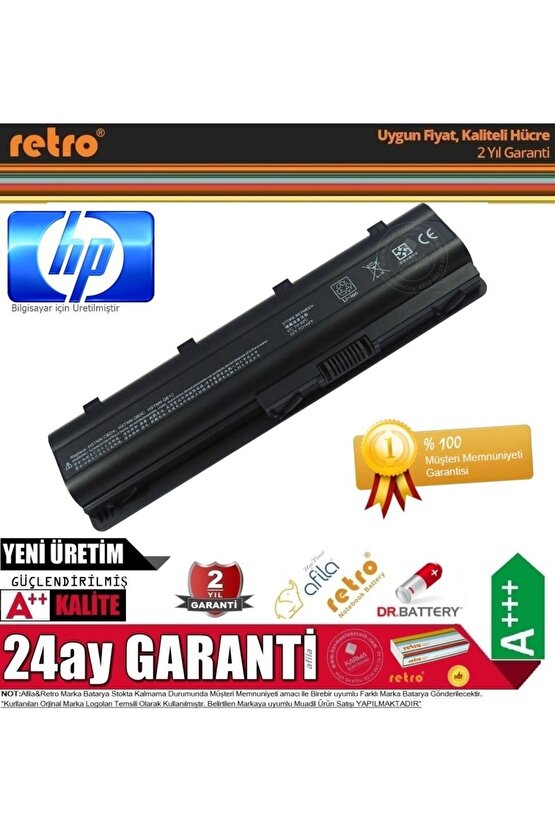 Mu06, G56, G62, Cq42, G6-1000 Notebook Bataryası - Pili 6cell  Rcl-040**