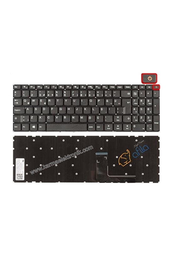 Ip110, Ip110-15ıbr, 110-15 Notebook Klavye (siyah Tr) Power Tuşlu