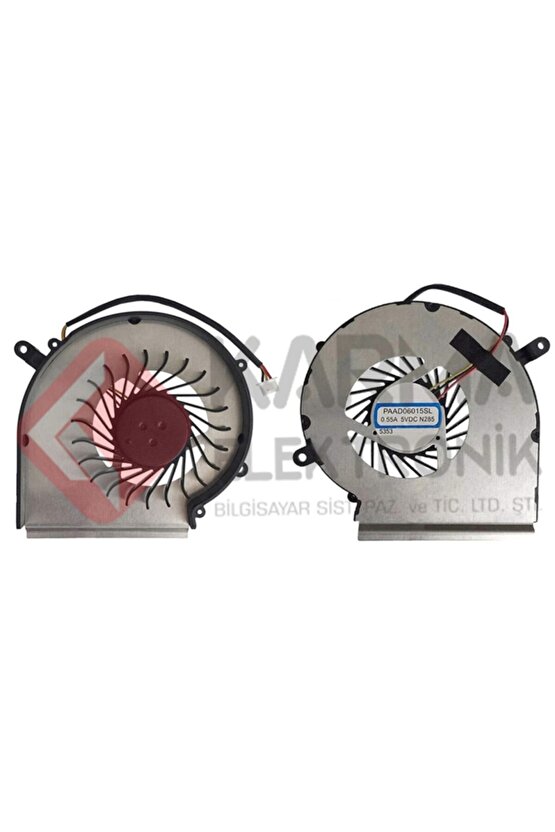 Msı Ge72 Ge72 Apache Ge72 Apache Pro 2qc 2ql Ge72 6qf Notebook Fan Ver.1 (sol)