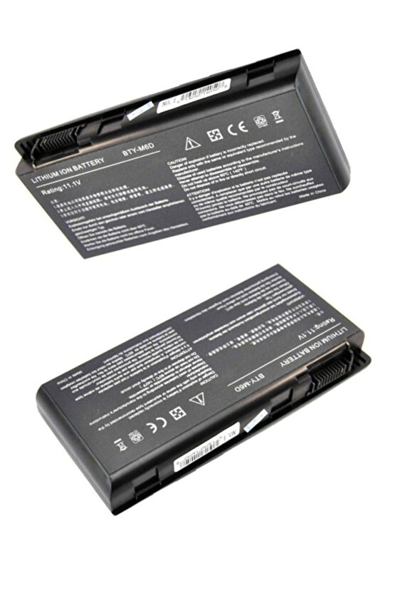 MSI GT60PH S9N-3496200-M47 GT60 GT70 BTY-M6D GT660 Notebook Bataryası, Pili