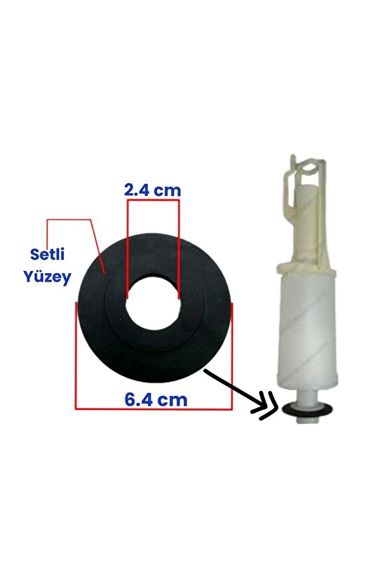 Gömme Rezervuar İç Takım Boşaltma Grubu Contası