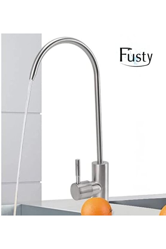 ŞirinShop Krom Kaliteli Arıtma Musluğu - Tezgahüstü Su Arıtma Cihazı Musluğu Bataryası - 36