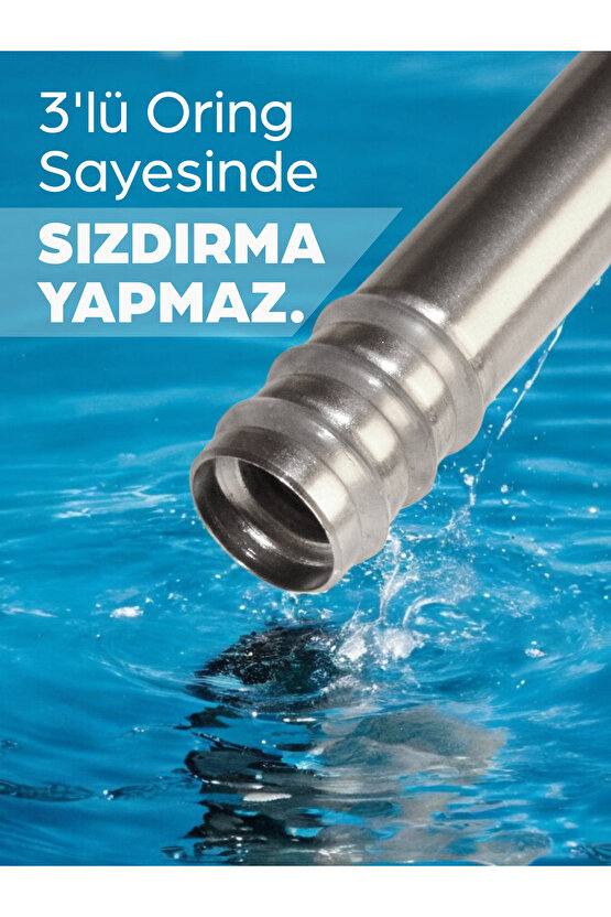 ARITMA MUSLUĞU 304 KROM LÜKS