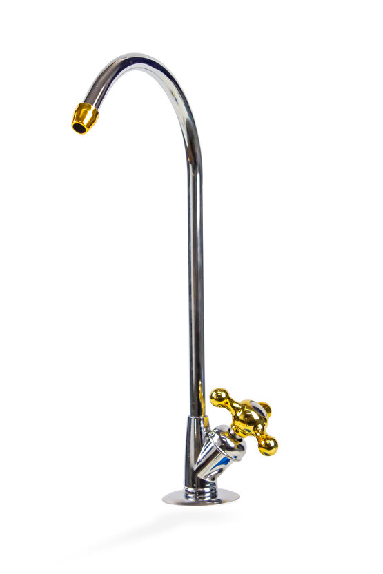 Su Arıtma Cihazları için İthal Yıldız Musluk Gold ve Crome Renkli