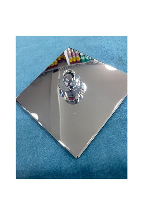 Robot Duş Tepe Başlığı Takım Siyah Kare Büyük Duş Hızlı Kargo