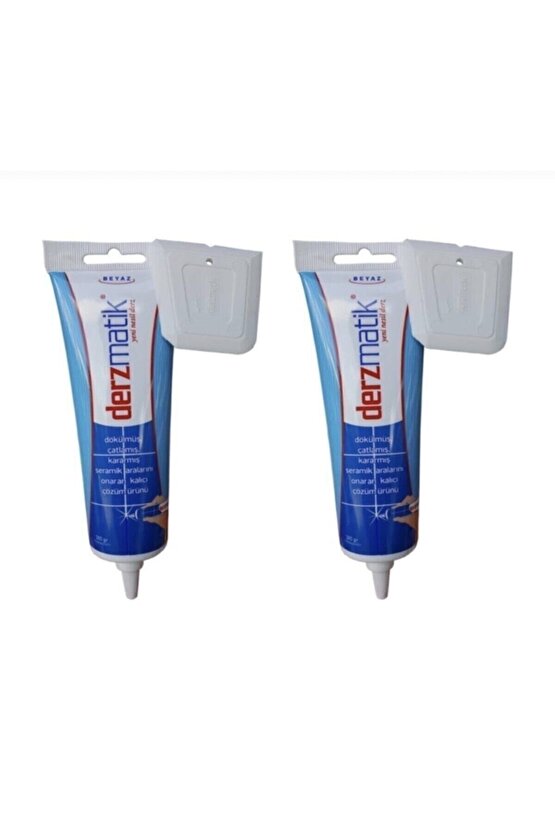 2 Adet Derzmatik Beyaz Derz Onarıcı Beyazlatıcı Dolgu