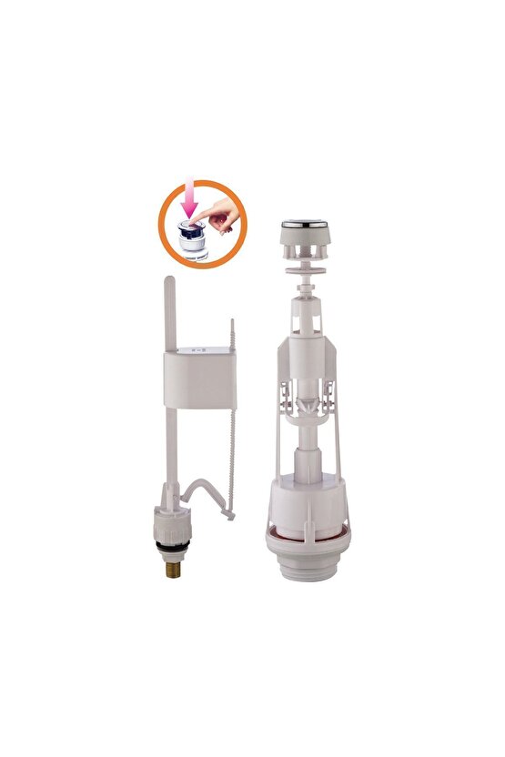 Gold Basmalı Klozet Rezervuar Iç Takım