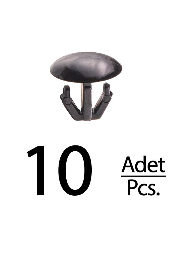 Honda Accord CR-V Civic ILX Integra NSX RL için Kaput Fitil Klips - 10 Adet