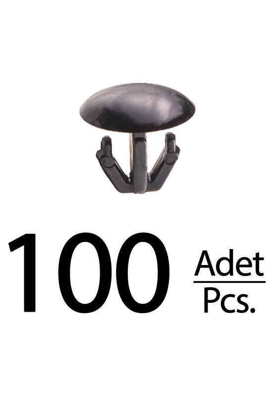 Honda Accord CR-V Civic ILX Integra NSX RL için Kaput Fitil Klips - 100 Adet