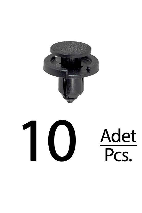 Toyota Corolla Previa Yaris Sprinter Carib Renault Tesla için Tampon Klips - 10 Adet