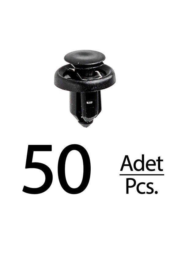 Honda Crosstour Odyssey Piilot için Tampon Klips - 50 Adet