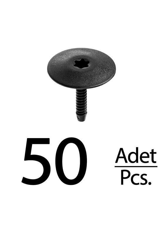 BMW 3 Serisi için Yan Eşik Kaplama Klips - 50 Adet