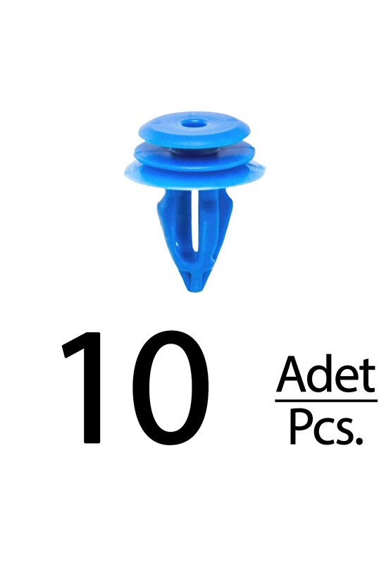 Volkswagen Renault için Kapı Döşeme Panel Klips - 10 Adet