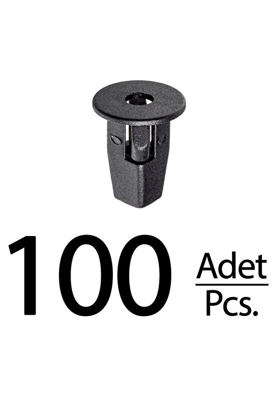 Toyota Lexus Chevrolet Pontiac için Davlumbaz ve Tampon Klips - 100 Adet