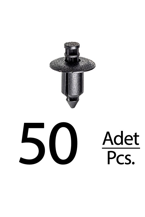 Volvo Honda Accord Civic CR-V için Kapı Döşeme Klips - 50 Adet