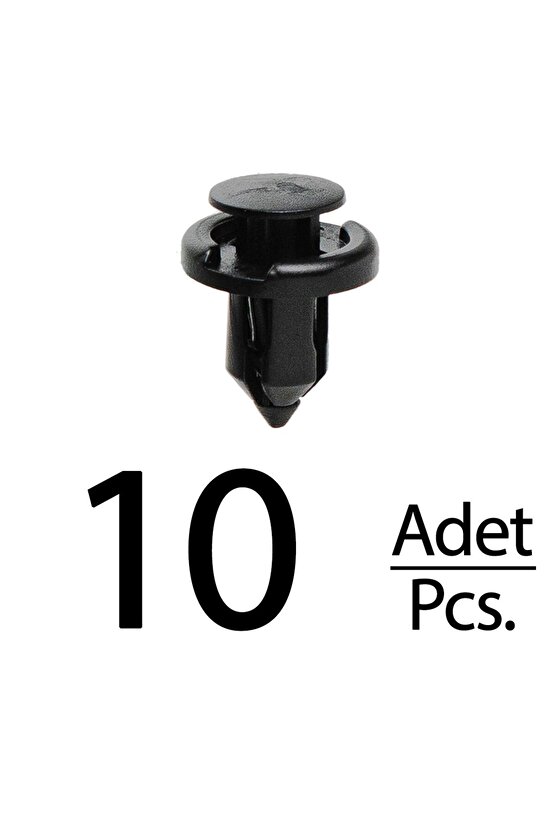 Nissan, İnfiniti, Subaru için Tampon Klipsi- 10 Adet