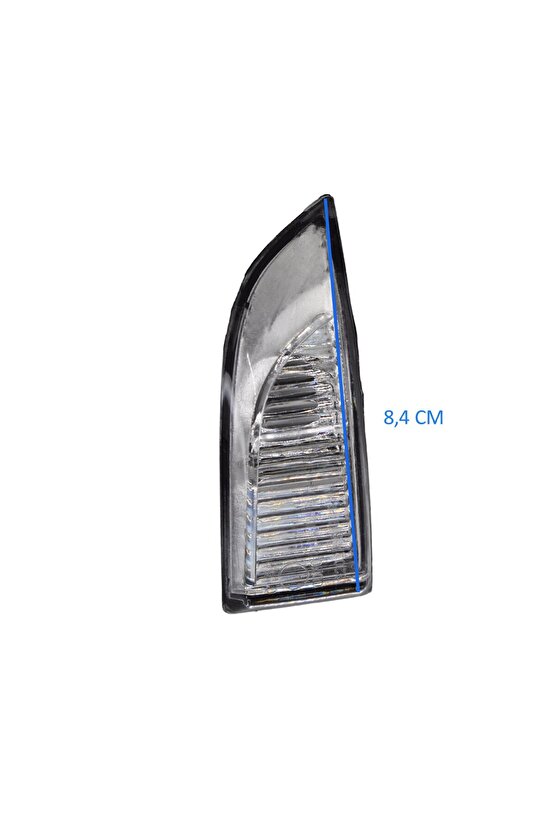 Megane 3, Fluence için Ayna Sinyali Beyaz- Sağ