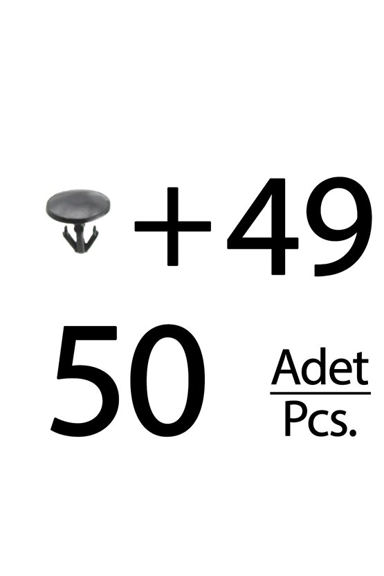 Mazda için Fitil Klips- 50 Adet