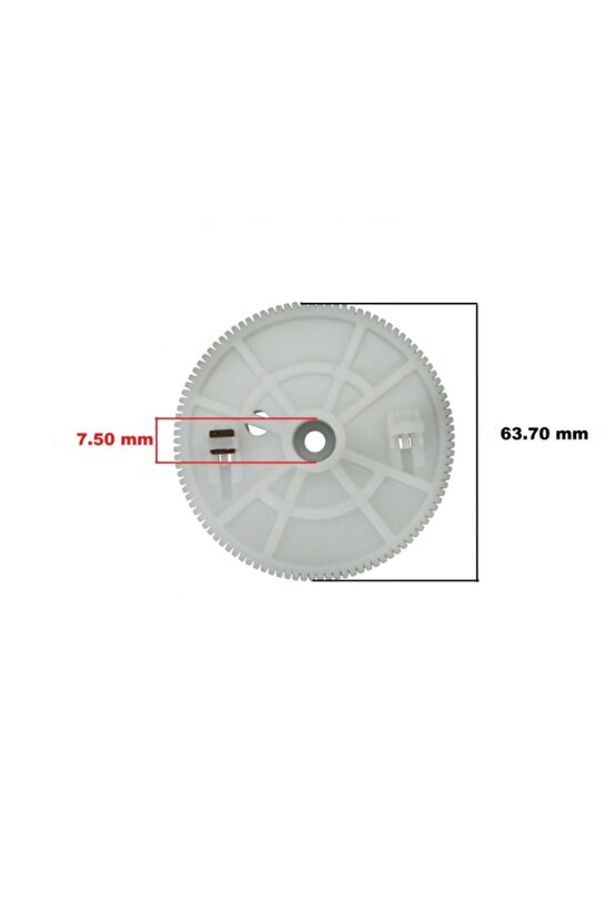BMW X3, X5 için Arka Cam Silecek Motor Dişlisi