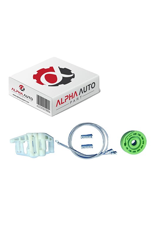 Bmw 3 Seri E90 E91  Uyumlu Sol Arka Cam Mekanizması Tamir Seti 2005-2011