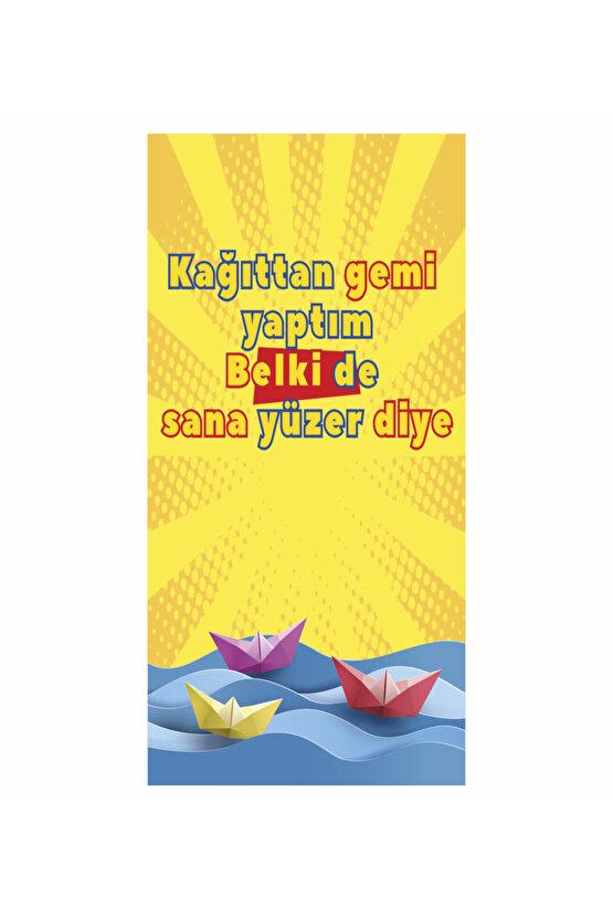 aşk ve umut sözleri ev dekorayon tablo mini retro ahşap poster