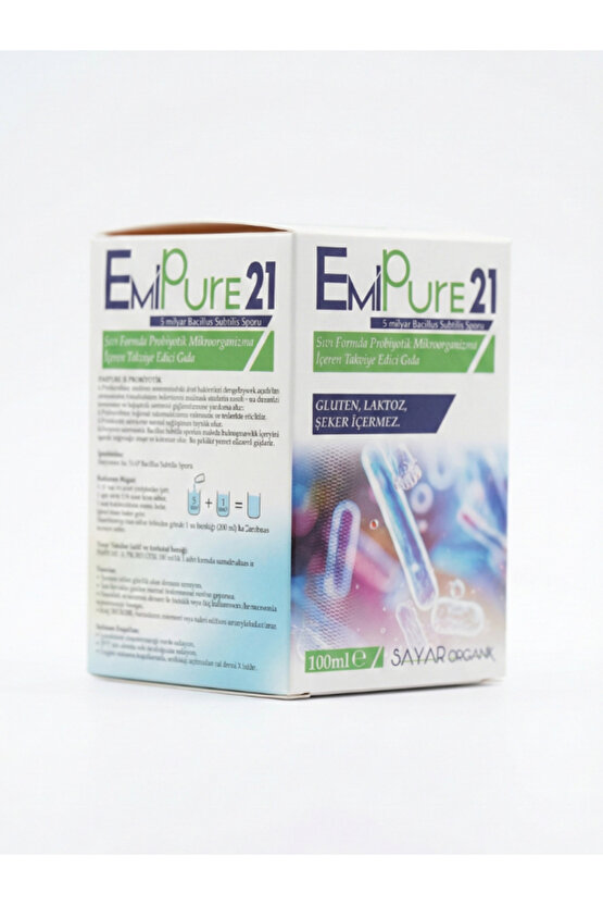 21 Probiyotik Gıda Takviyesi (Konsantre)