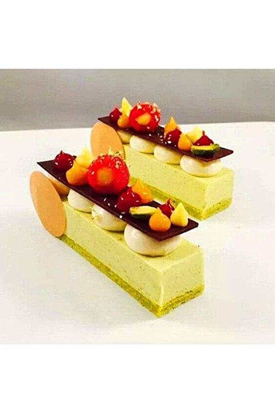 Narkalıp Dikdörtgen Tiramisu Kek Kalıbı 3 Lü