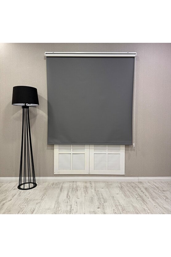 Işık Geçirmeyen Karartma Stor Perde Blackaut Antrasit Renk