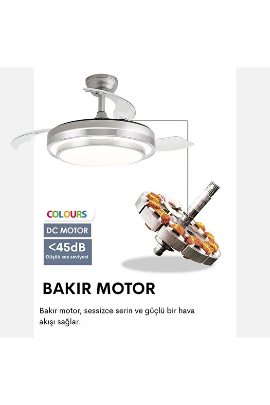 STARS SİRİUS TAVAN VANTİLATÖRÜ