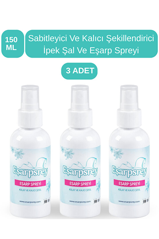 3LÜ DEV PAKET- KALICI ŞEKİLLENDİREN EŞARP SPREY SET (3 ADET)