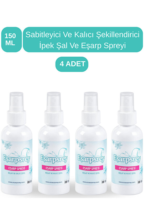 4LÜ DEV PAKET- KALICI ŞEKİLLENDİREN EŞARP SPREY SET (4 ADET)