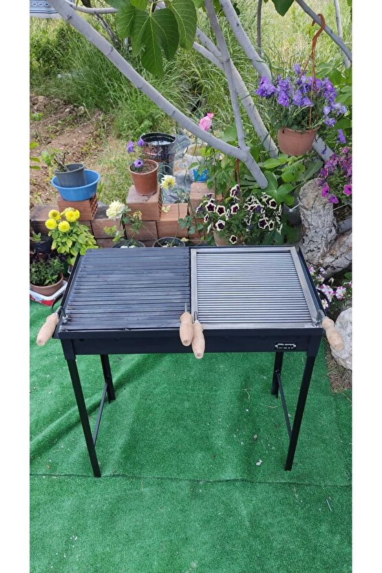 40x70 Profesyonel Mangal Steak Et Balık Izgaraları