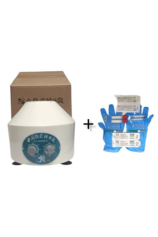 6 Lı Santrifüj Cihazı + Başlangıç Seti