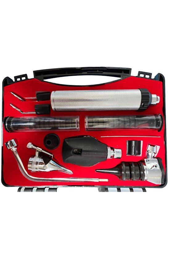 Lüx Diagnostik Set Ent Otoskop-Oftalmaskop Set