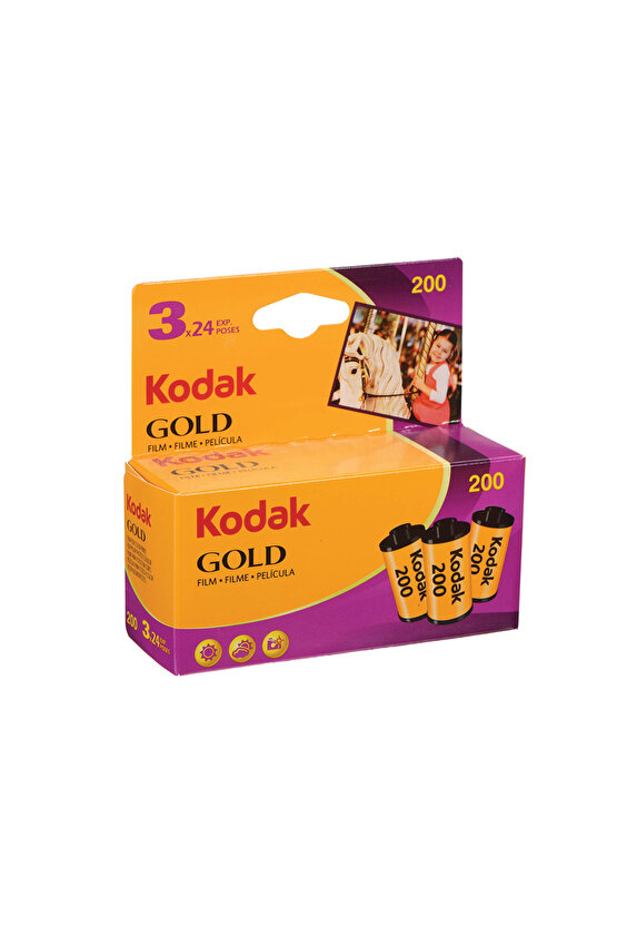Gold 200  135-24mm Film (3lü Paket)