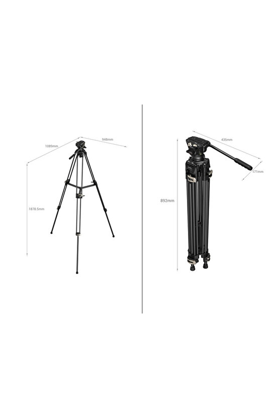 3751 Ad-01 Video Tripodu