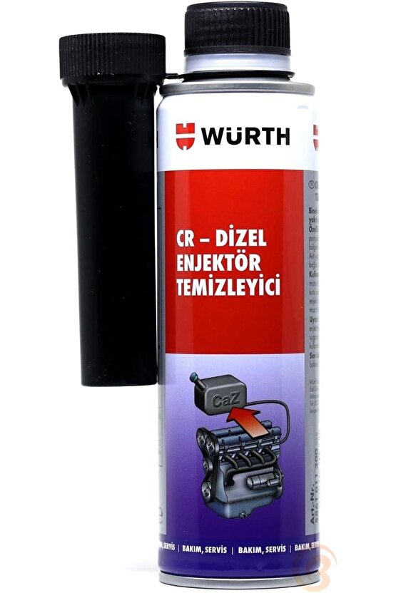 DİZEL YAKIT SİSTEM.VE ENJEKTÖR TEM.300ML