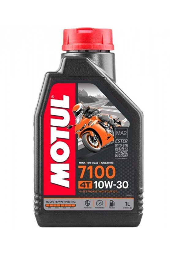 7100 10w30 4t 1 Litre Motosiklet Yağı