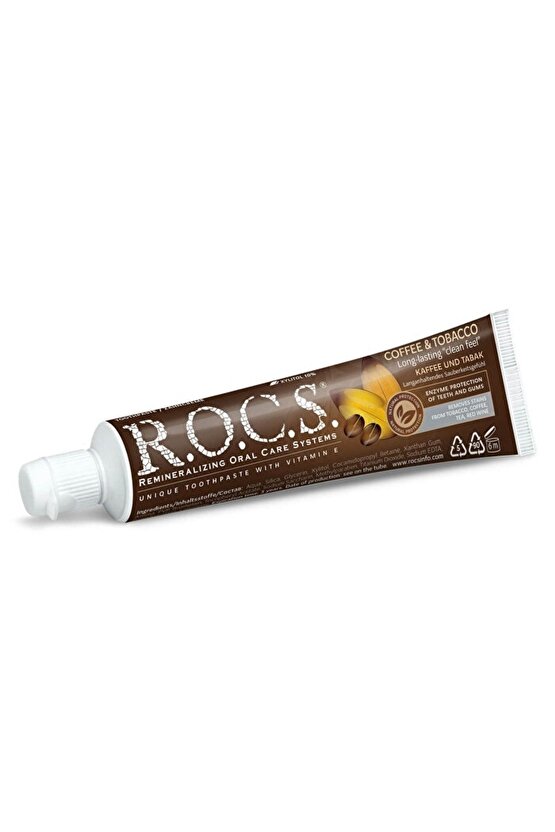 R.O.C.S. Kahve ve Tütün Lekelerine Karşı Diş Macunu 60ml