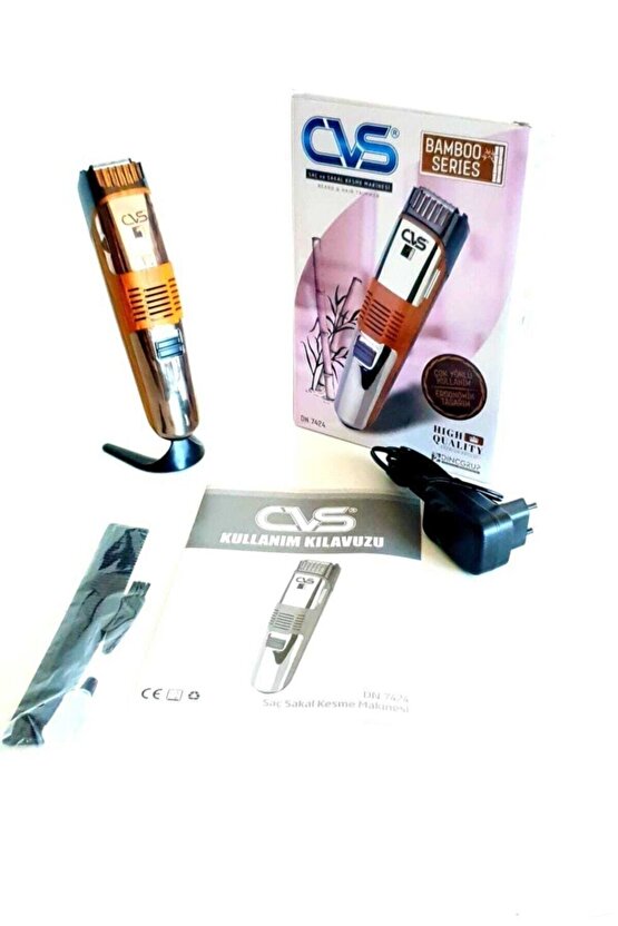 Dn 7424 Bamboo Şarjlı Saç Sakal Kesme Makinesi