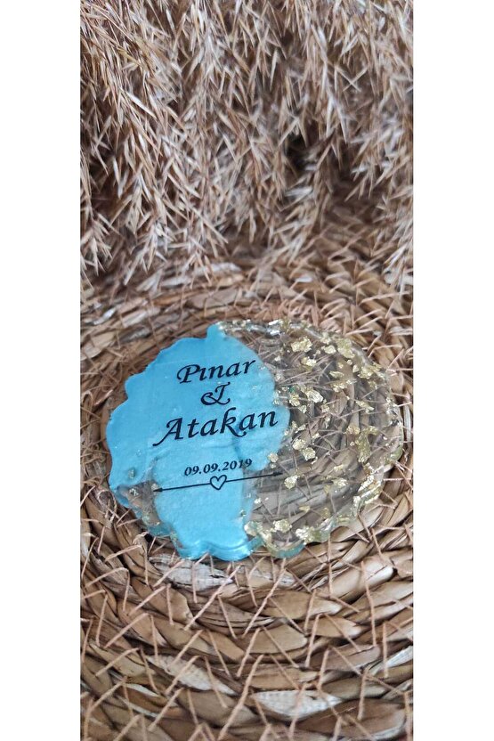 Epoksi Magnet 15 Adet Söz Nişan Kına Nikah Özel Gün Hatıra Hediyelik