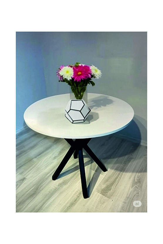 Yuvarlak Yemek Masası 70 Çap 70x70