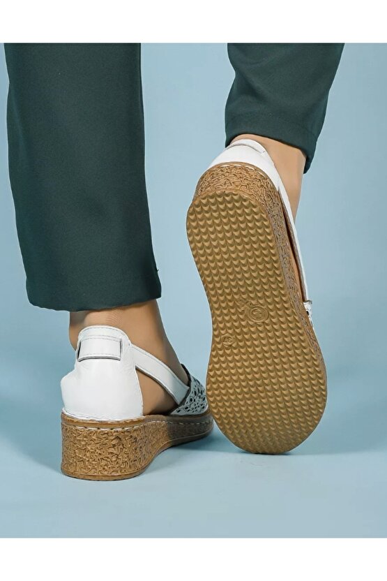 %100 HAKİKİ DERİ SANDALET